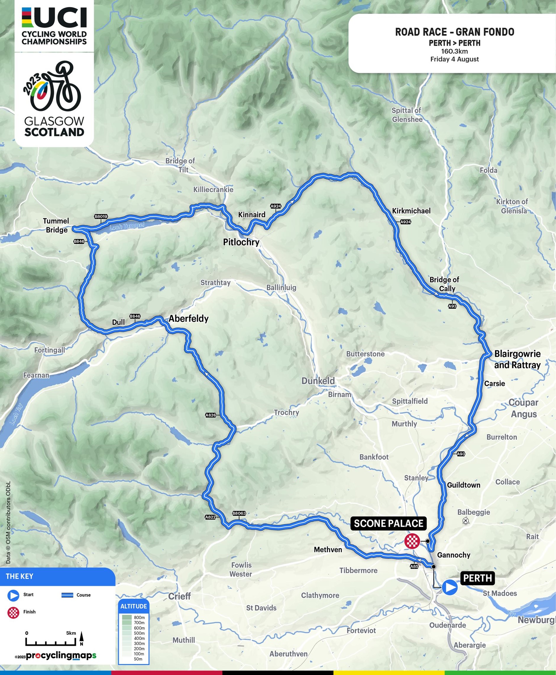 UCI Championships Gran Fondo Traffic Scotland